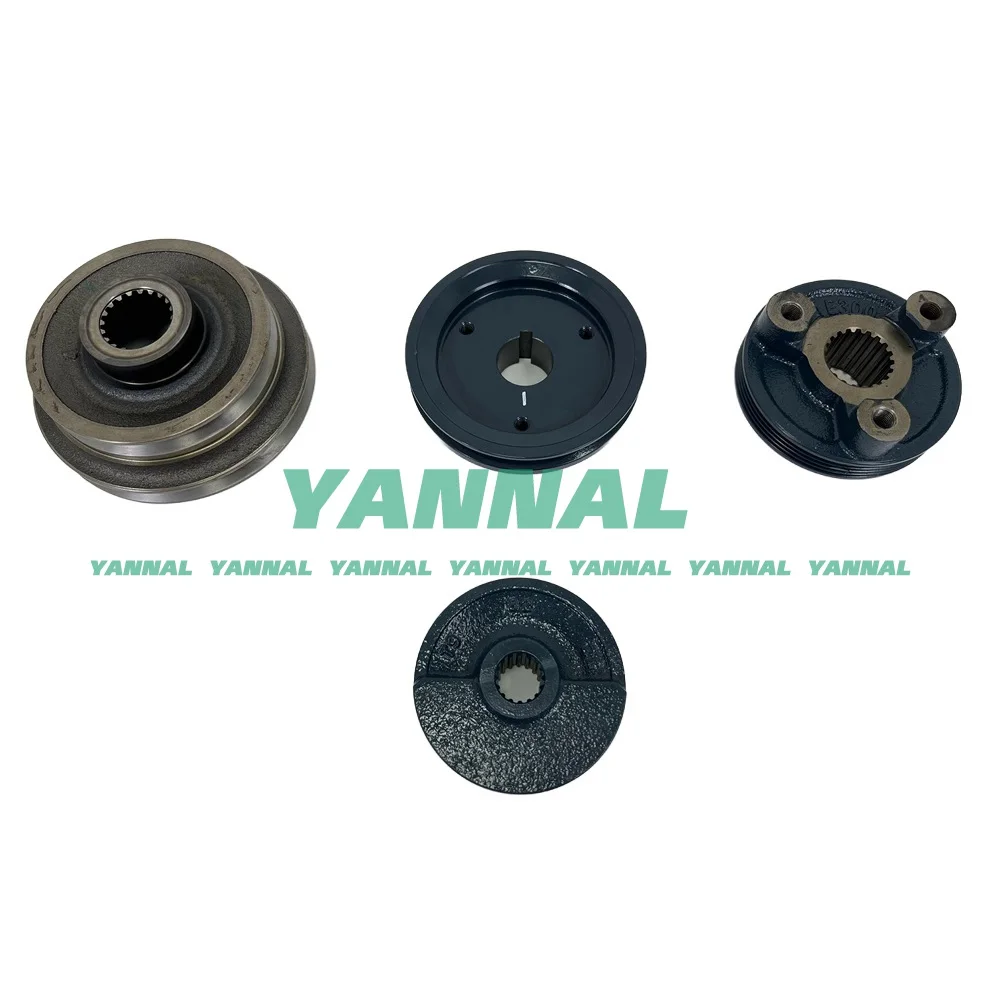 High-Quality DL06 Crank pulley For Doosan / DEVELON Crankshaft Pulley DL06 Engine