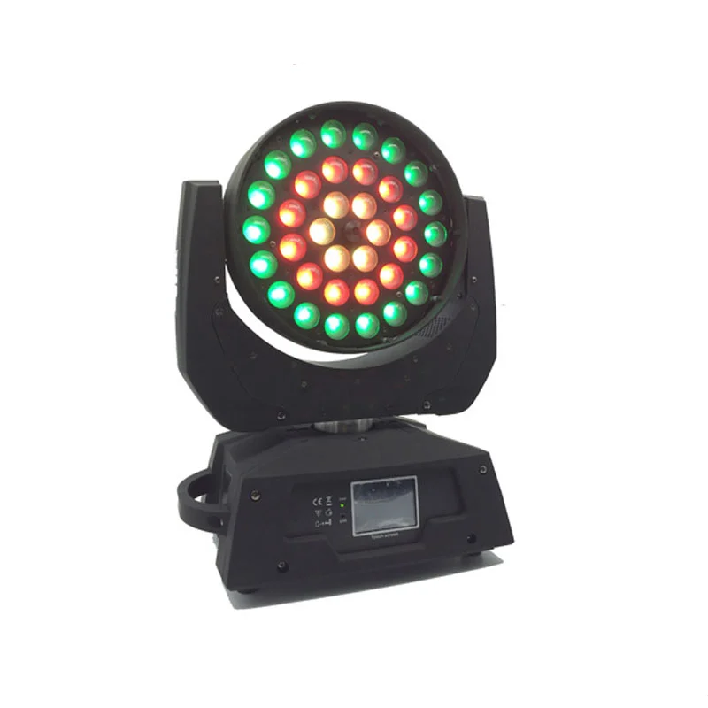Leahua Zoom 36x10W RGBW 4in1 LED Beam Moving Head Wash Light for DJ Disco Parties Stage Lighting