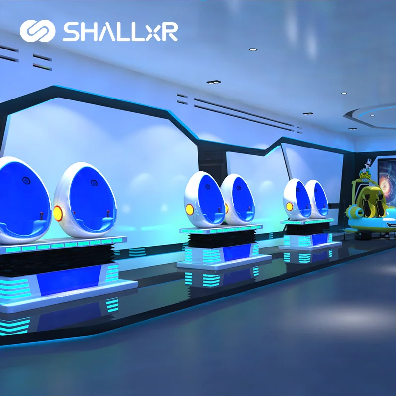 ShallxR Future Virtual Reality Comercial Mata Bar Shopping Mall VR ZONE 30 50 Square Room 9D Vr Walker Vr Amusement Parks 5