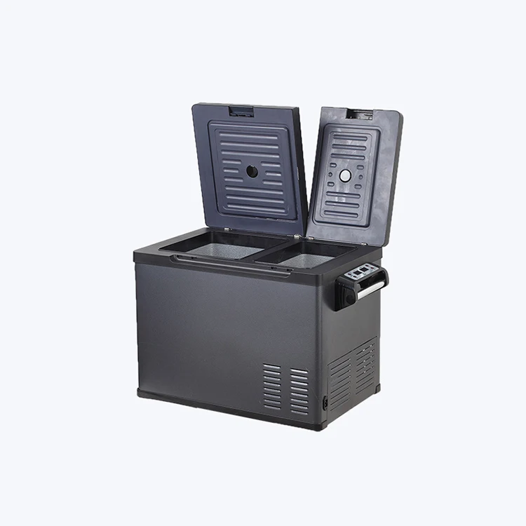 50lt кулер Солнечный «Холодное сердце» холодильник 12v морозильник мини автомобиль портативный холодильник для автомобиля