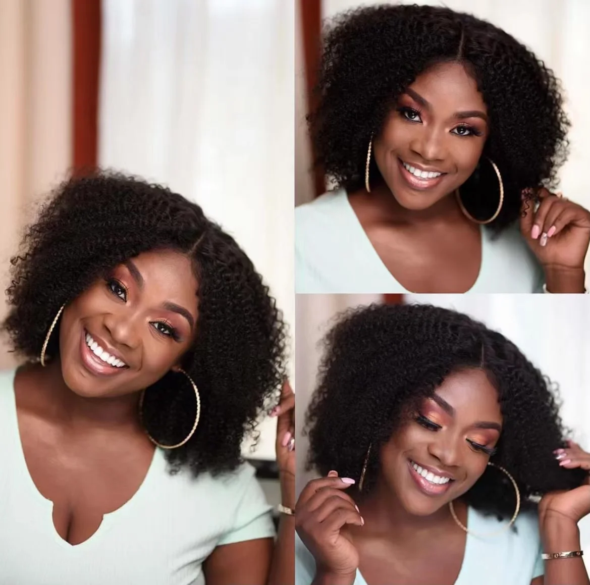 Wholesale 20 inch virgin natural human hair wigs cheaper brazilian full lace wigs with bangs for white women