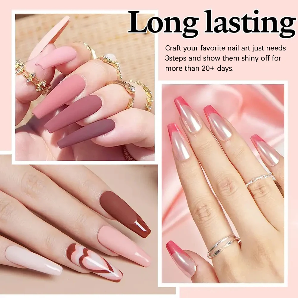 Manufacturer 56g Bulk Nude Acrylic Powder 3 In 1 With Gel Polish Nail Polish Supplier Private Label Acrylic Powder For Nail