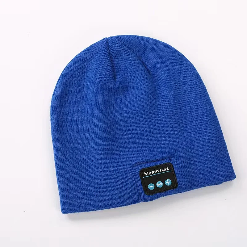 Wirreless hats  Music blue tooth beanieRechargeable Wireless Headphones Built-in Stereo Speakers Winter Hats Warm Harphone Gifts
