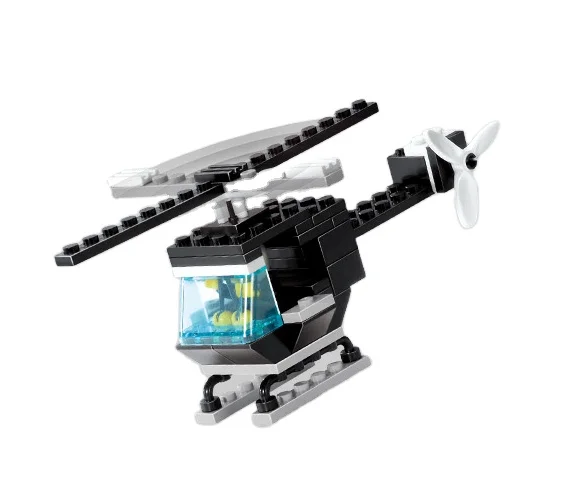 1000Pcs Assembly Aircraft Carrier Building Blocks Set Military Brick Toy Kit With Army Car Helicopter & Boat