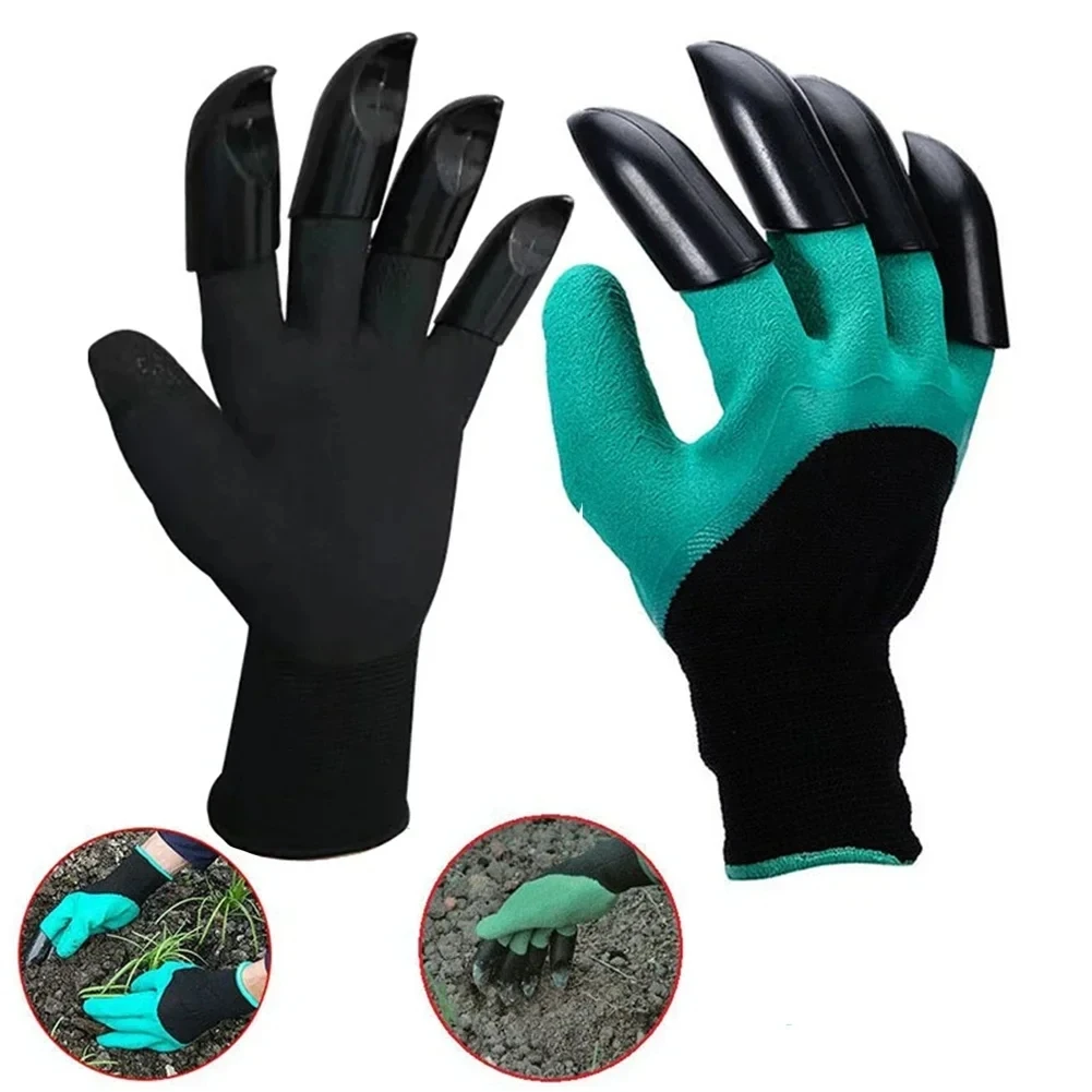 Thorn Protection Waterproofing Anti Fouling Flower Planting Garden Claw Digging Gloves Gardening Gloves