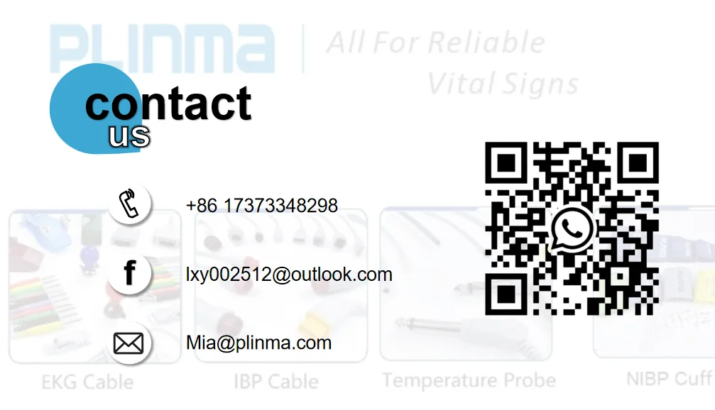 Medical supplies accessories Compatible with Siemens transducer IBP cable Round 7 Pins IBP adapter cable Philips