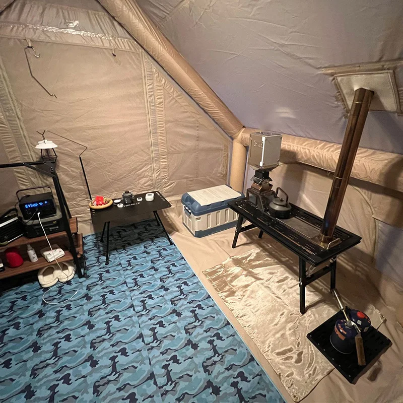 Factory Manufacturer Waterproof Material Outdoor Inflatable Airtight Party Camping Event Tent For Camping