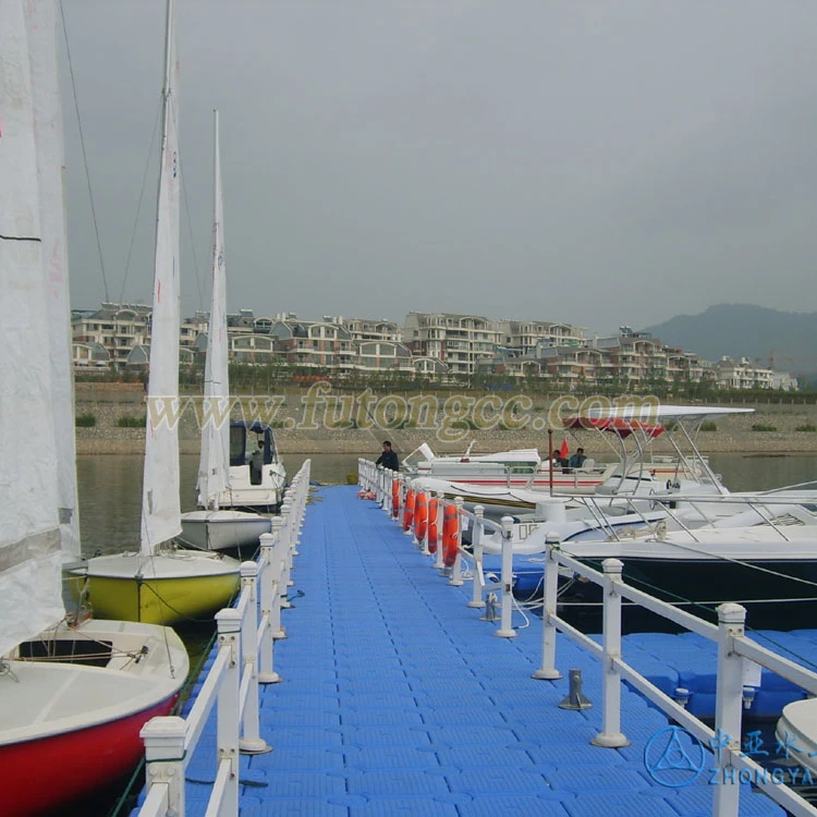 Modular pontoon cubes floating dock jet ski boat floats walkway bridge platform