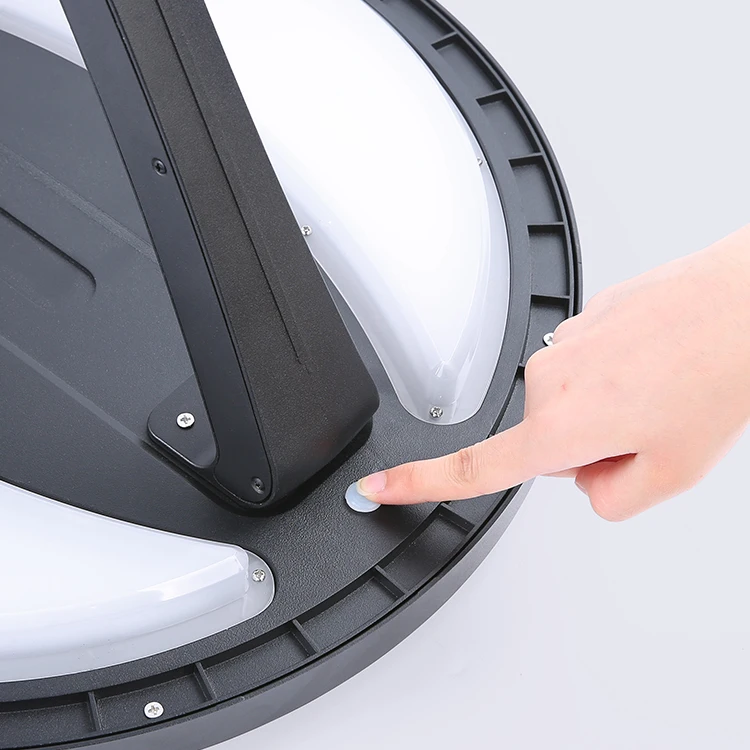 Outdoor Waterproof Garden Decoration Lighting Post Pillar Street High Mast Light Pole Led Solar Garden Post Top Light