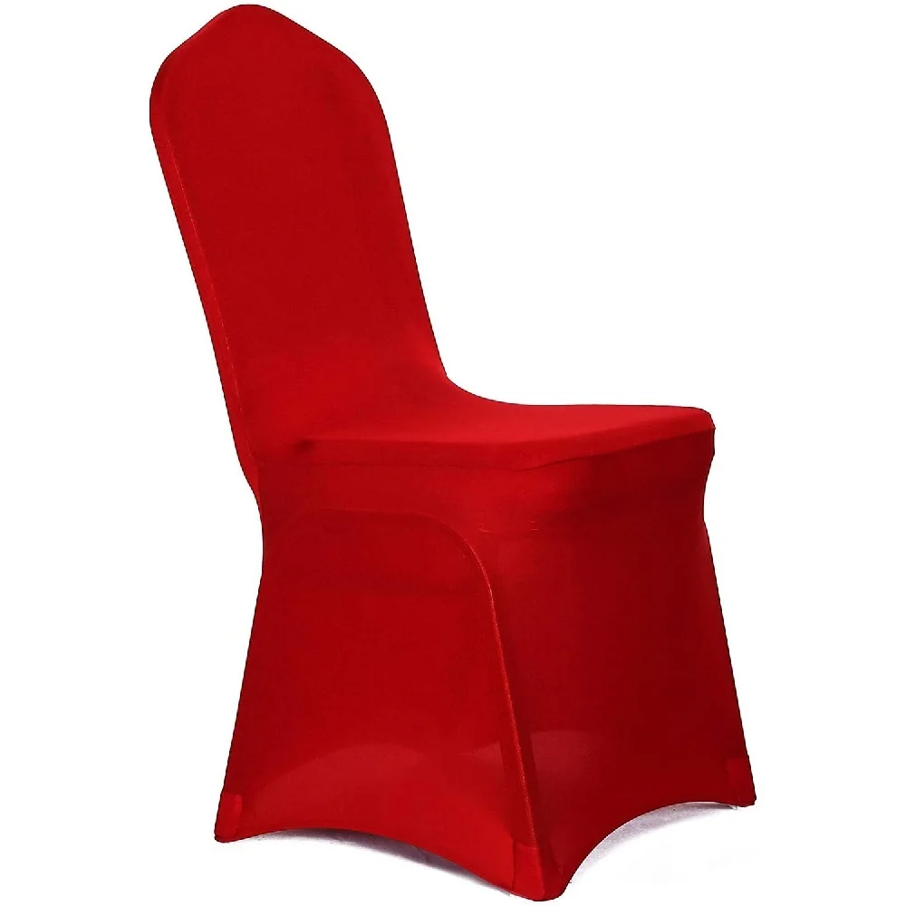Wholesale Party Event Wedding Decoration Chair Cover Spandex Burgundy