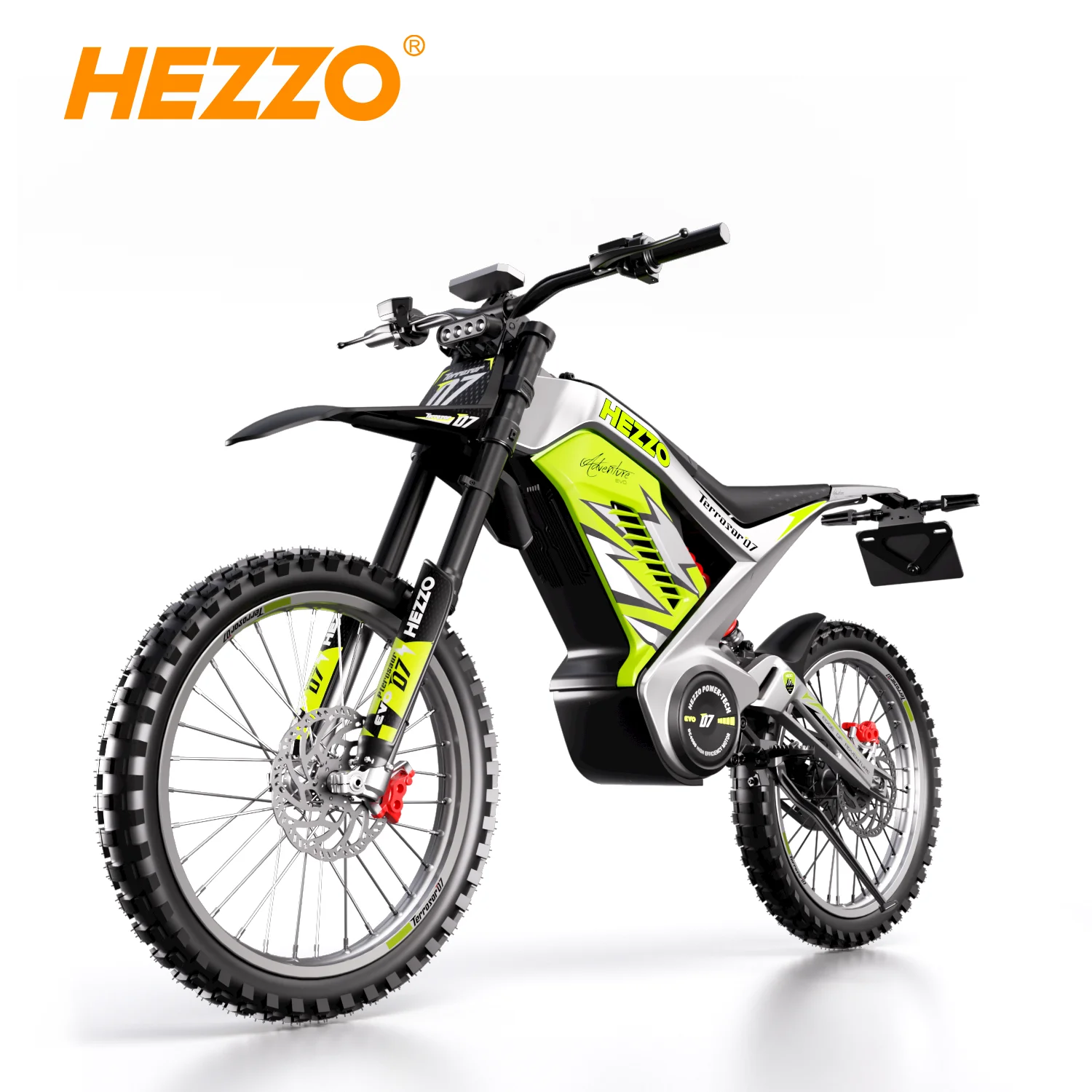 HEZZO EEC COC Electric Dirt Bike 2024 Light Bee X Ebike 72v 8000w Middrive 40Ah Powerful Off Road Talaria Electric Motorcycle
