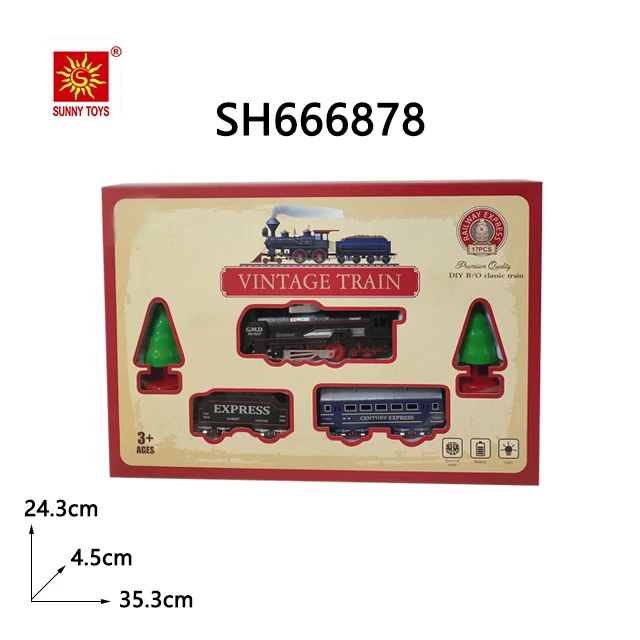 Most popular products kids classical electric toys railway track toys with light train toys for kids