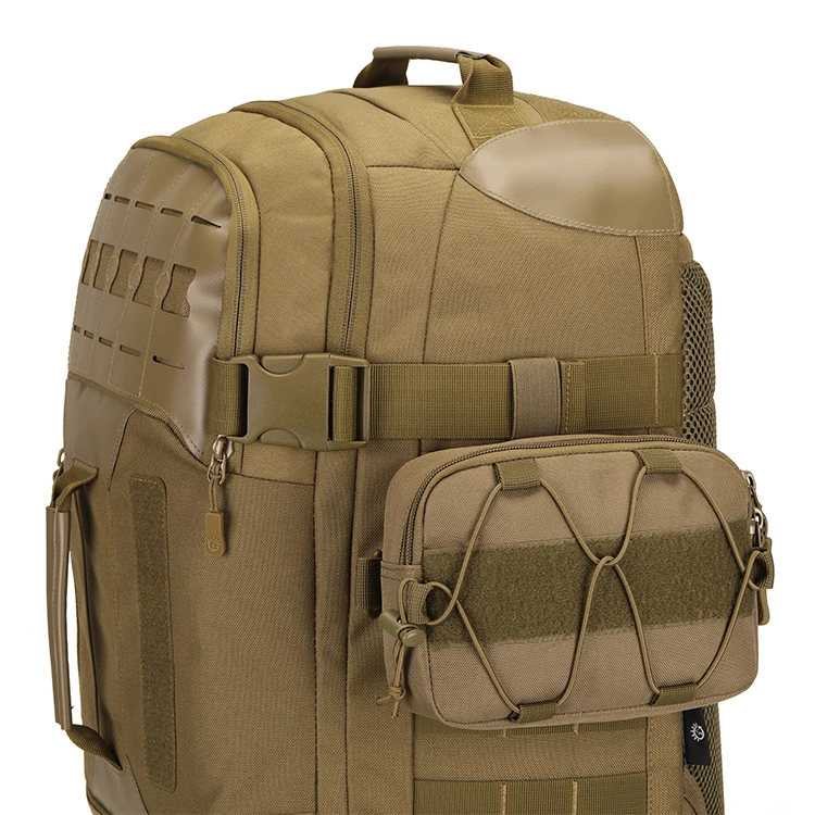 Protector Plus Custom Large Capacity 1000d Polyester Outdoor Multifunction Duffle Bag Gym Fitness MOLLE Men Tactical Backpacks