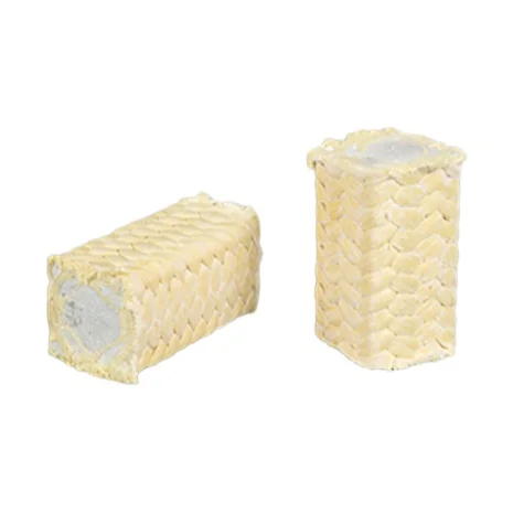 Aramid PTFE Packing Fiber Fiberglass Core Wire Wiping Pad with Oil