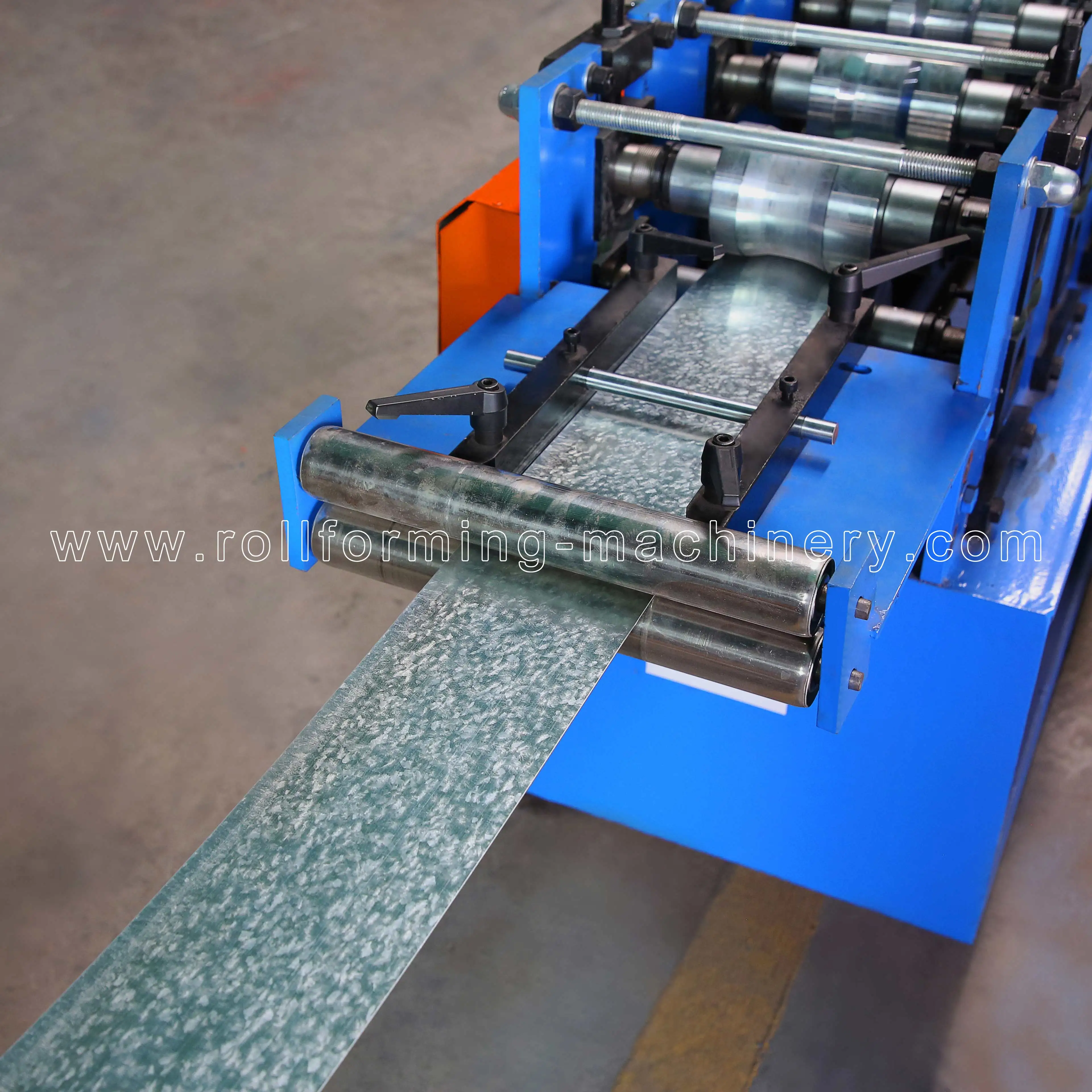 Steel Shop Slat Roller Slat Roll Form Price Making Shutter Door Machine For YX16-75