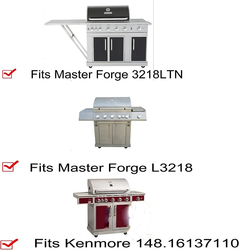 6A Customized Straight or Round bbq gas grill tube burner pipes parts Accessories Replacement For Barbecue For Wholesale