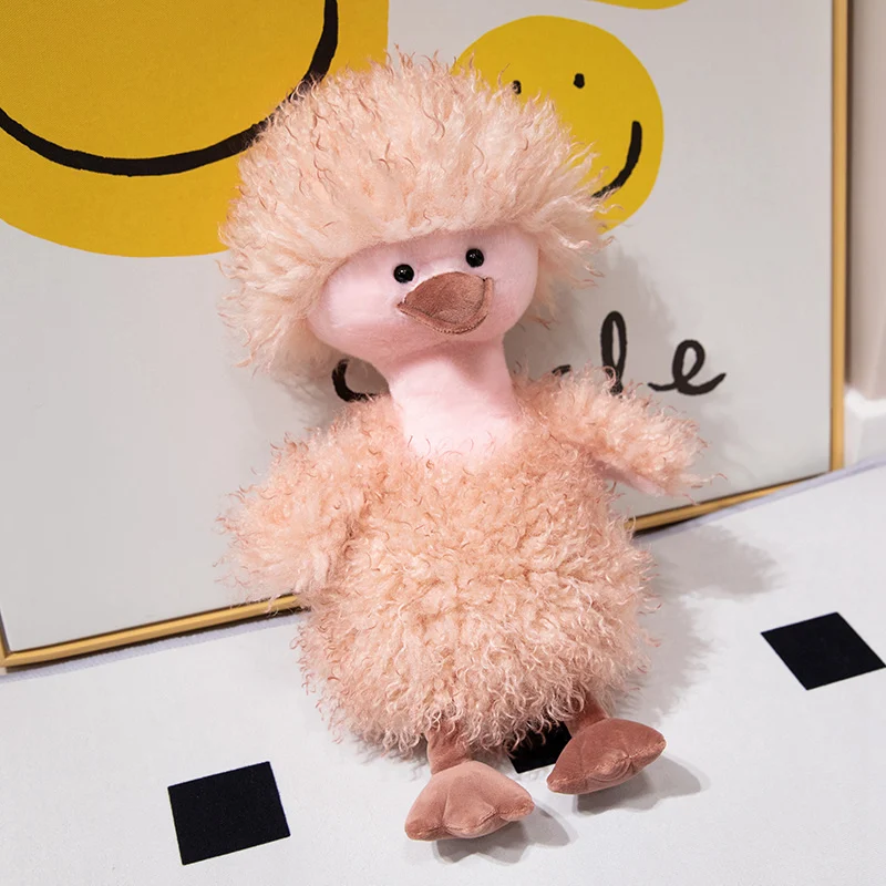 New Product Ideas 2024 Stuffed Animals Toys Hot Sale Low MOQ Duck Plush Toy, Customize Stickers  Duck Toy