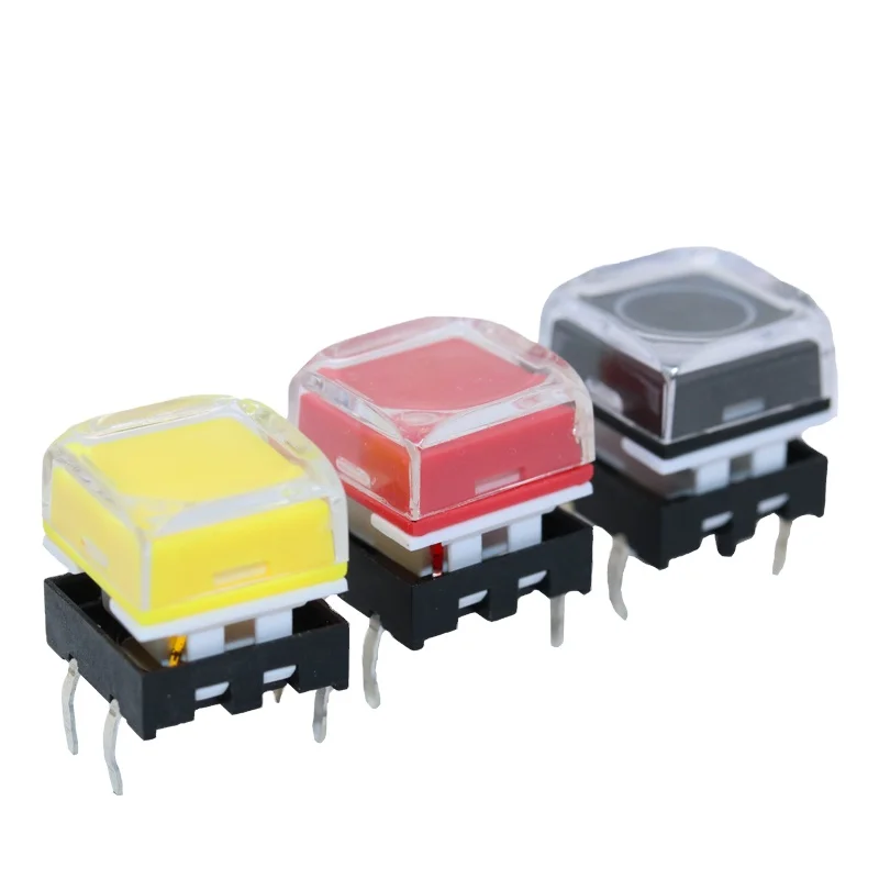 CHA C3012 Series Straight Type 4PIN  Long Life 5v led push button Tact Switch