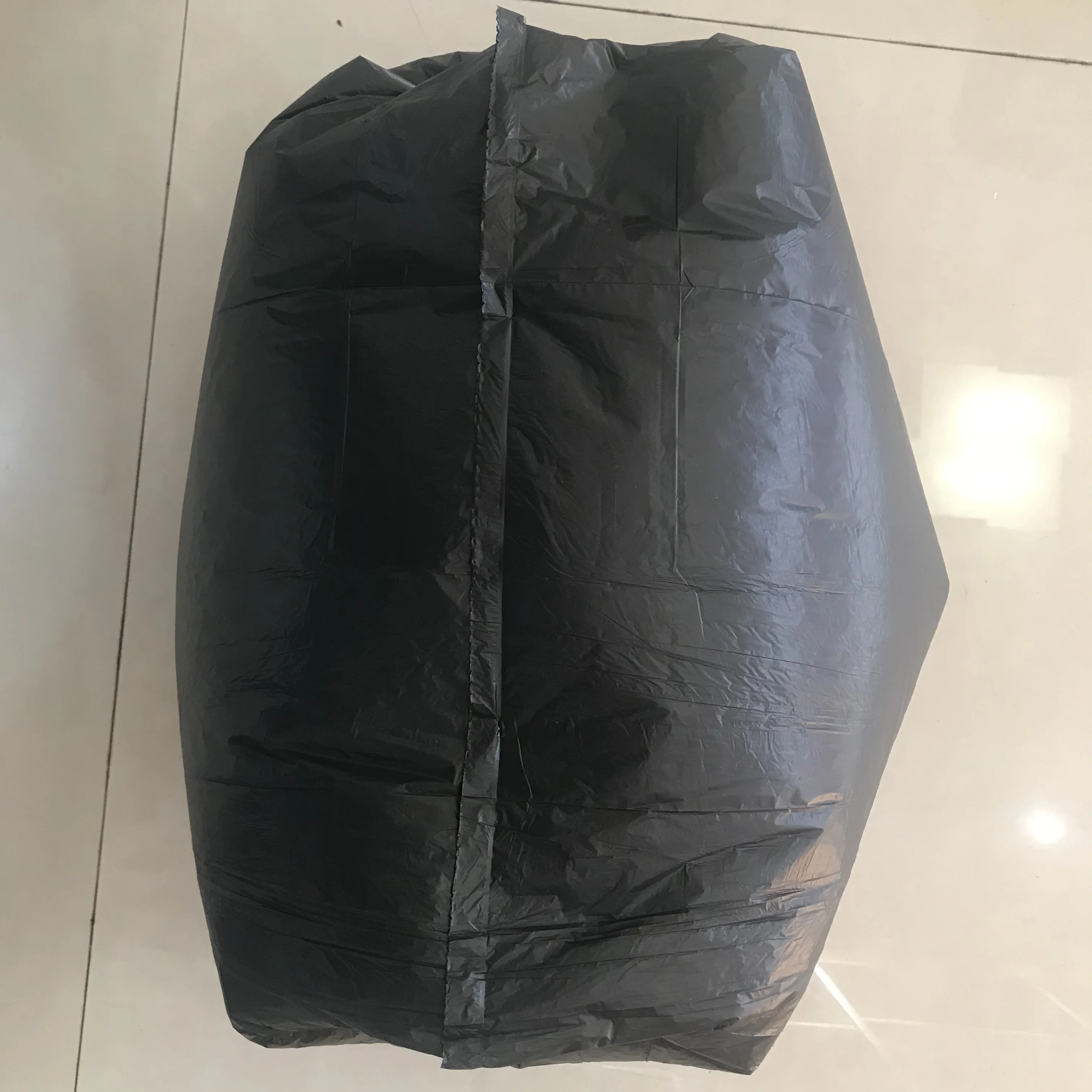 Large Black Heavy Duty Garbage Bags  Black Plastic Refuse Bag Bin Liners Roll Garbage Bag Wholesale with your own design
