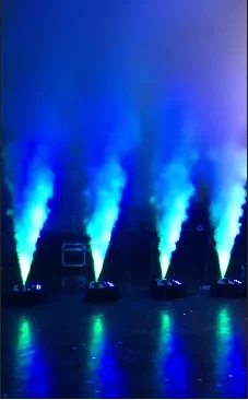  Противотуманная машина 1500 Вт с 24 светодиодами RGB для диджея сценическая курения