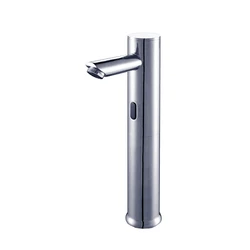 Countertop Touchless Faucet Cold Only Tall Body Infrared Motion Sensor Faucet
