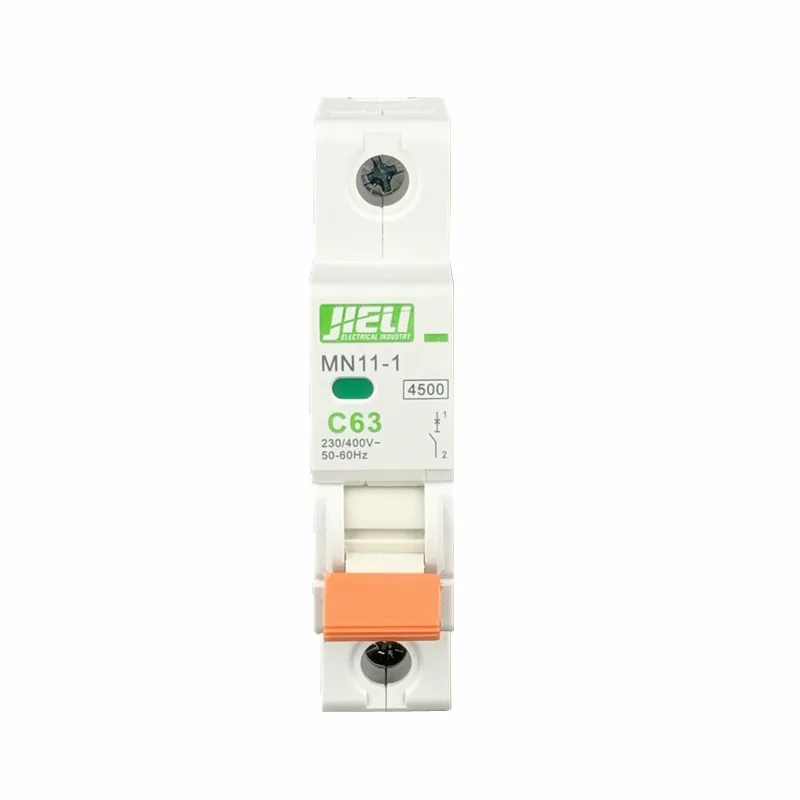 JIELI SCM factory orange color C45 mini circuit breaker manufacturer