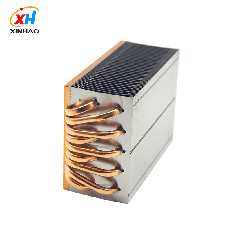 Custom high power aluminum stacked fin heat sinks for 1000W LED stage lighting radiator