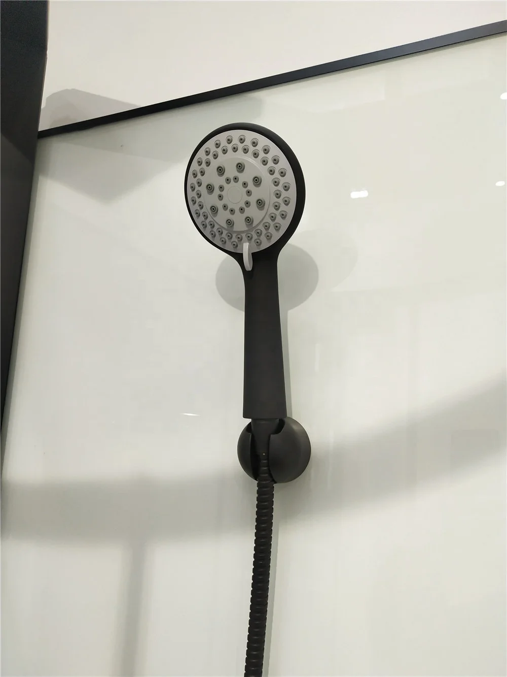 Tempered glass cheap shower enclosures cabins room with tray
