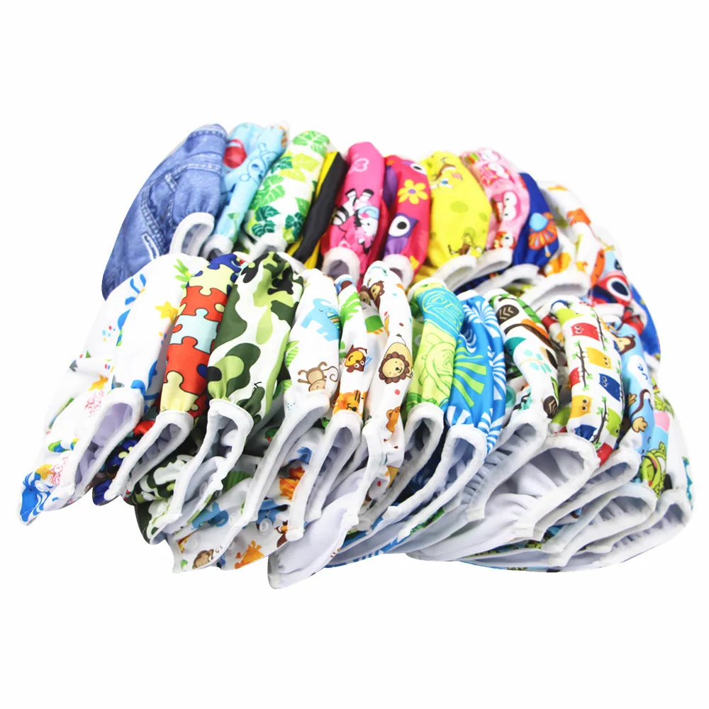Waterproof Reusable New Print Baby Swimming Pants Swim Diaper Factory