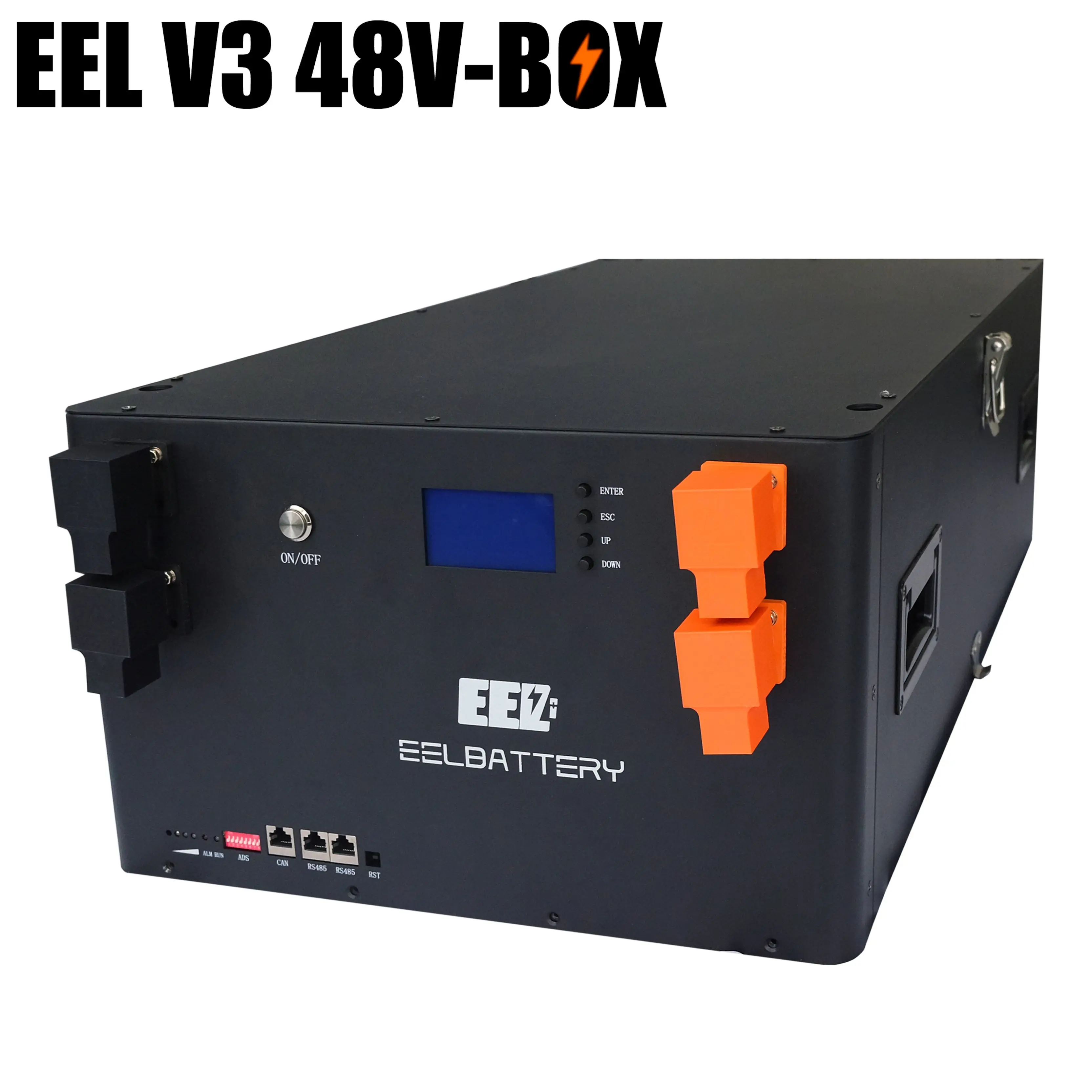 EEL 48V 16S Server Rack DIY Kit With 200A Smart Bms (Suitable 230Ah 280Ah 320Ah Cell) Lifepo4 Battery Case Without Cells