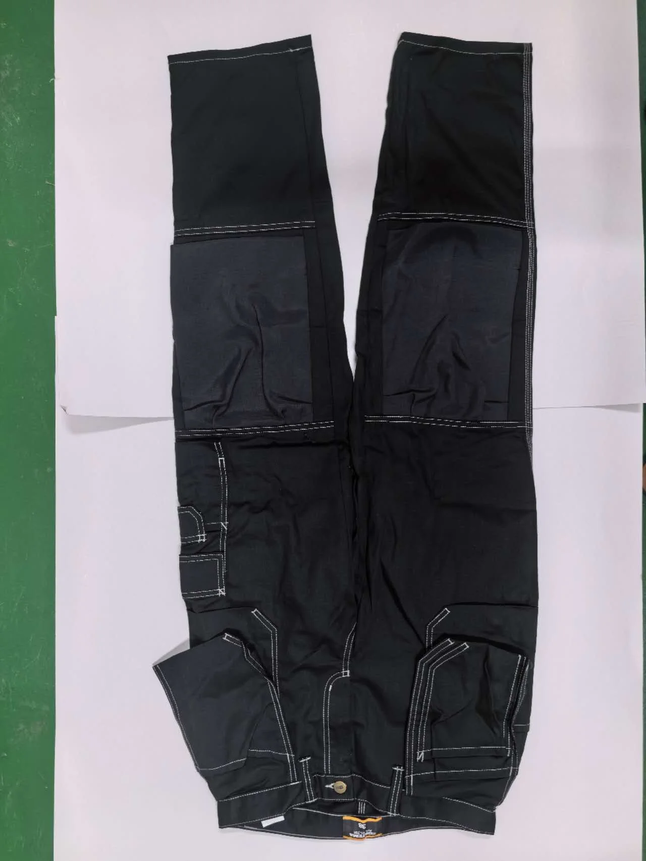 Men High Quality 100% Cotton Reflective Safety Workwear Protective Cargo Work Pants for Construction Worker