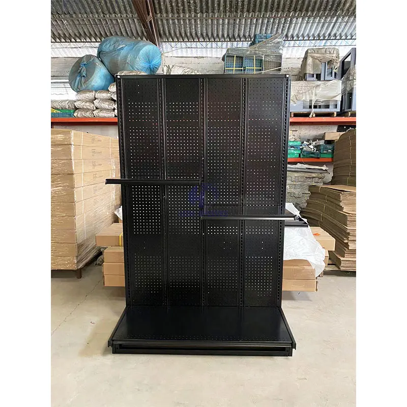 Customized Supermarket Rack Gondola Shelving Metal Supermarket Shelves Design Racks And Shelves Racks And Shelves Vendor Display