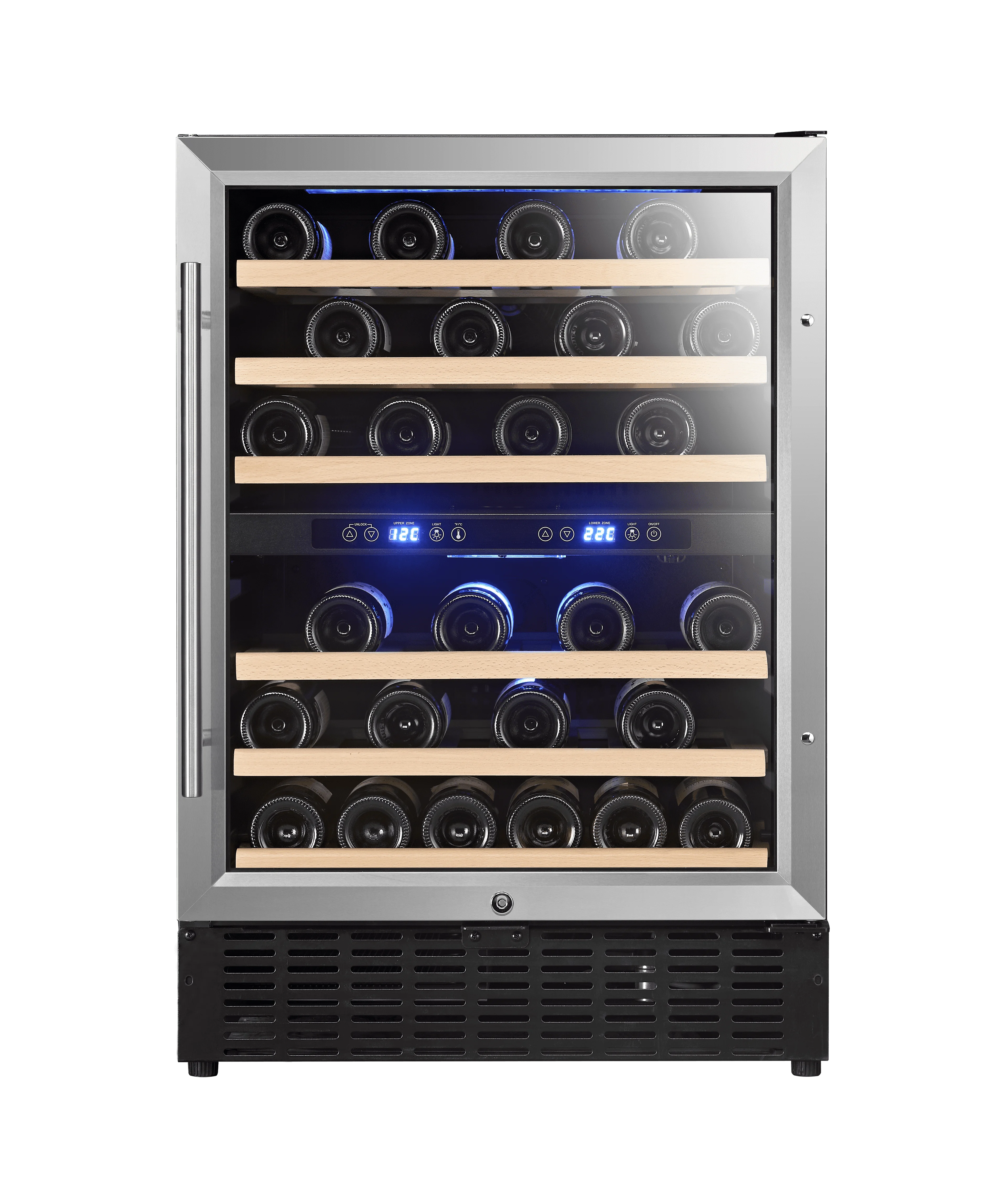 Electric  Beer Beverage Cooler Red Wine Cabinet Refrigerator Low Noise SRW-54D
