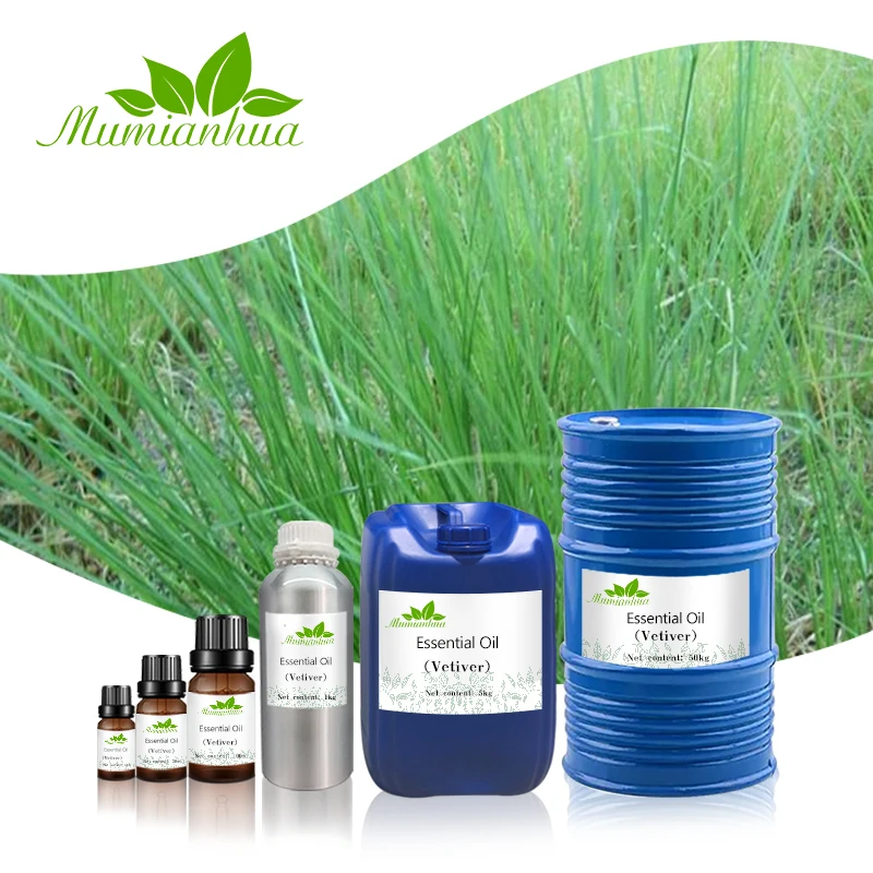 Factory Refning  Wholesale Price oil 100% Pure Natural Organic Pure Vetiver essential oil Bulk