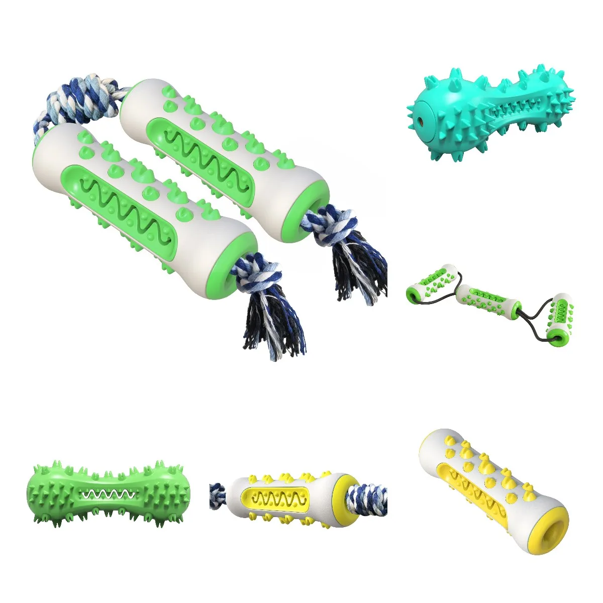 2024 New products 100 natural rubber  professional grade 1 pcs large abrasion resistant dog chew toy chew