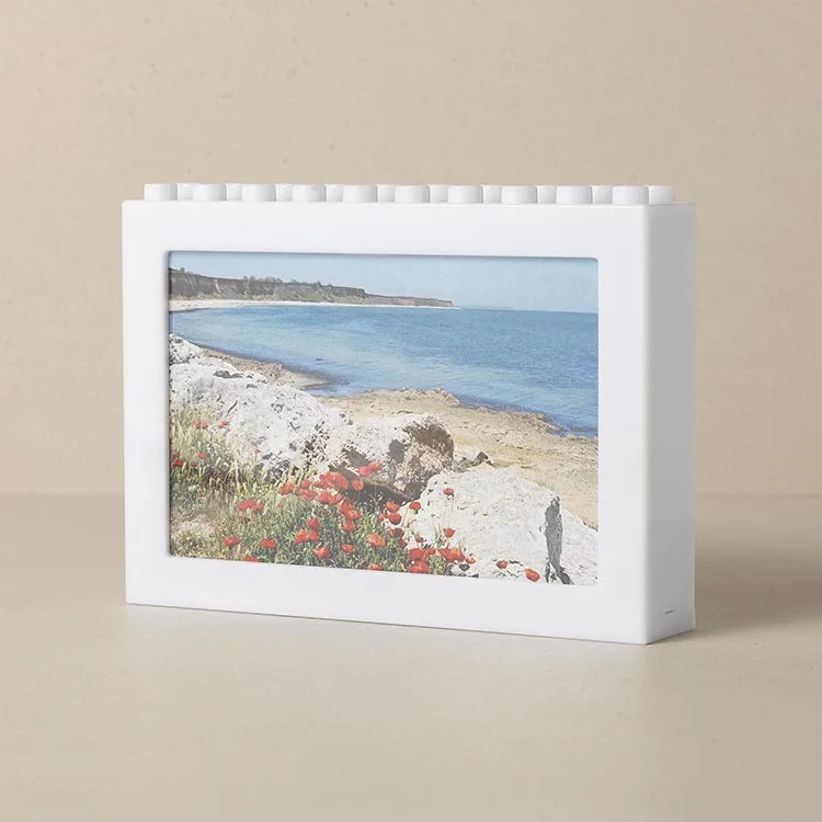 
4x6 Photo EC Patent Design Building Block Fits Duplo Acrylic Box Frame 