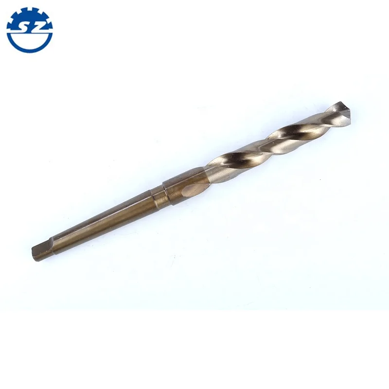 Factory manufacture DIN 345 HSS M35 Cobalt Morse Taper Shank Twist Dril Bit For Metal Drilling