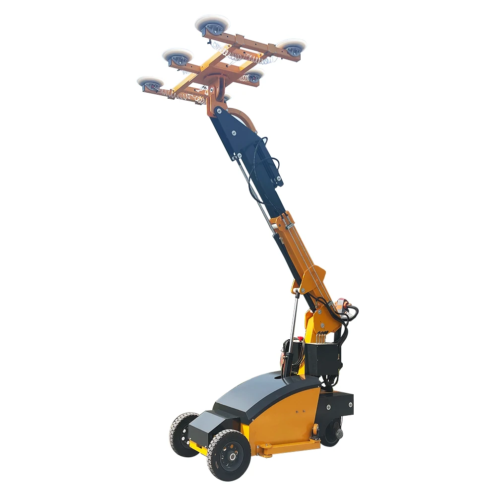 Free Delivery! 600kg Electric Glass Lifter Vacuum Telescopic Compact Lift Installation Vehicle