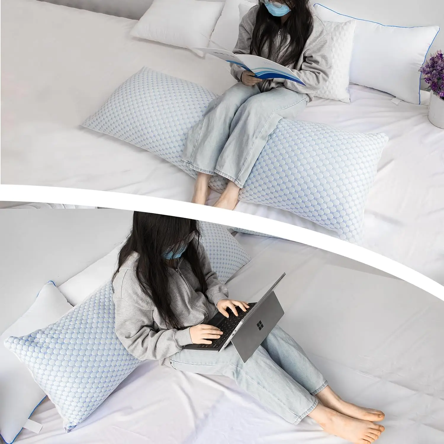 Embrace Comfort and Support During Pregnancy with a Shredded Memory Foam Pillow