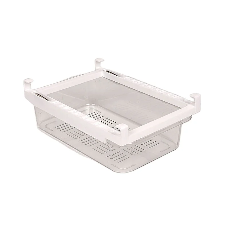 Wholesale Multifunctional Vegetable Storage Box Adjustable Fridge Drawer Organizer For Kitchen