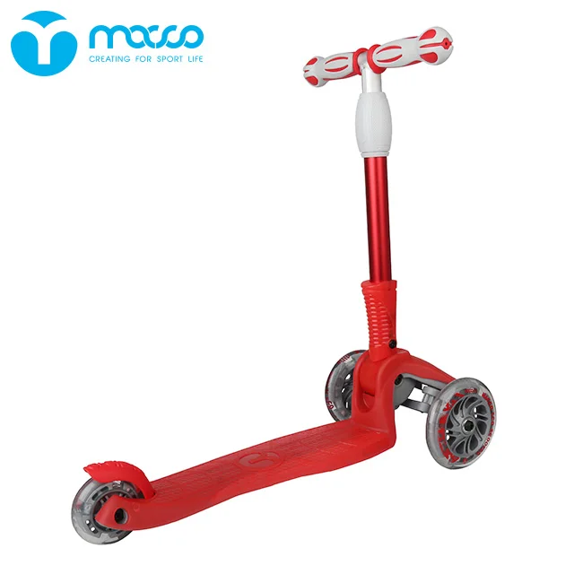 Детский мини-скутер macco с регулируемой высотой, складной, на колесиках