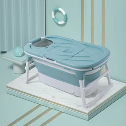 Adult Folding Household Bath Tub Small Family Baby Bathtub