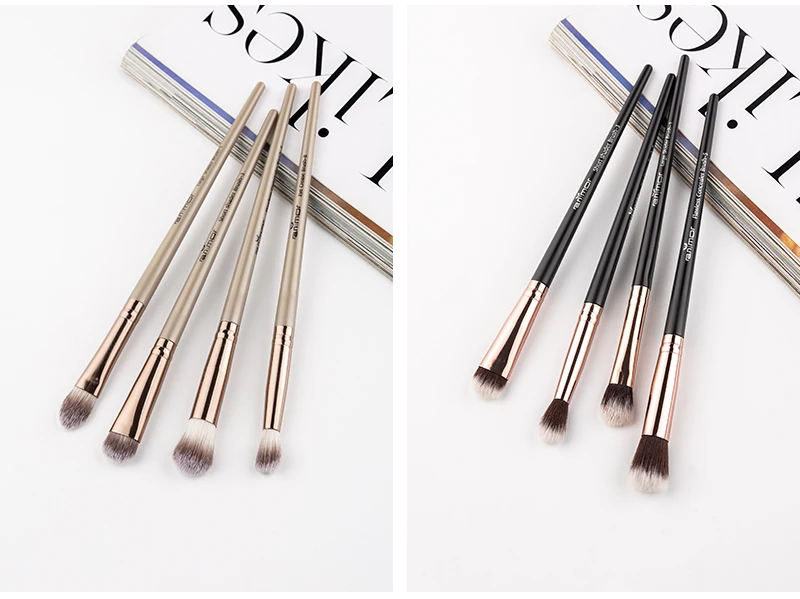 
Anmor 4Pcs Professional Makeup Brush Set Eyebrow Eyeshadow Make Up Brushes Cosmetic Tool 