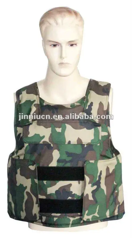 NIJ IIIA 9mm and .44 caliber against vest Concealable vest 3A vest