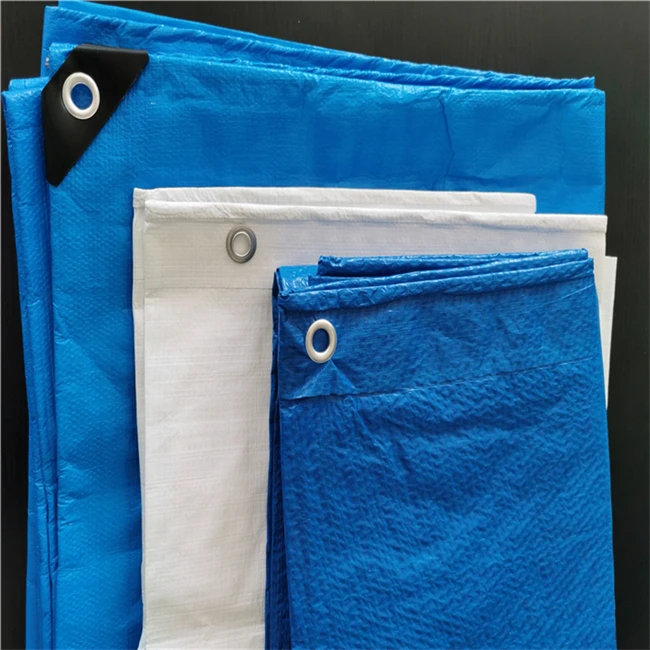 Заводской подгонянный размер pe пластиковый брезент для наружного