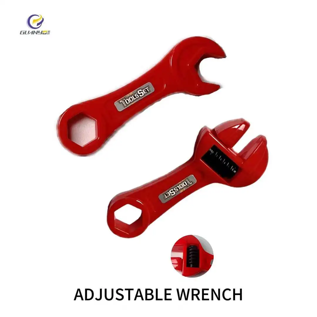 Wholesale Factory Price Pretend Play Tools Set Simulation Fireman Workshop Toys Plastic Screw Wrench DIY Tool Set Toy For Kids