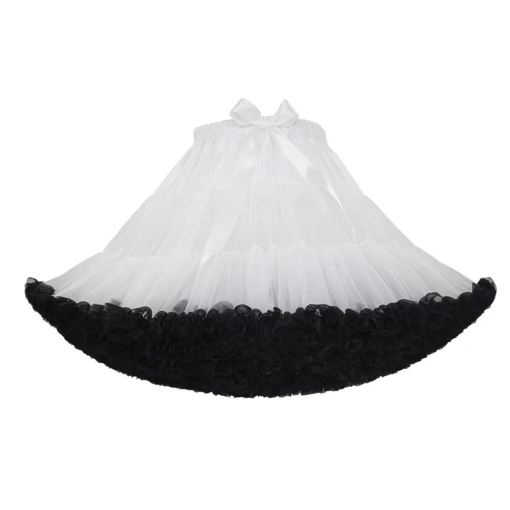 New style high quality polyester children short tulle tutu mini Layers skirtPettiskirt  for   girl