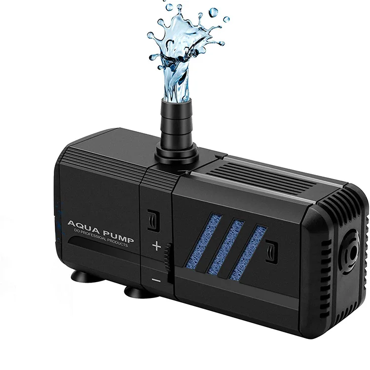 
DC 12V Water Pump 4-in-1 3 Nozzles Powerful Air Pump Aquarium For Fish Tanks/Aquariums/Ponds/Fountains/Sump/Hydroponics 