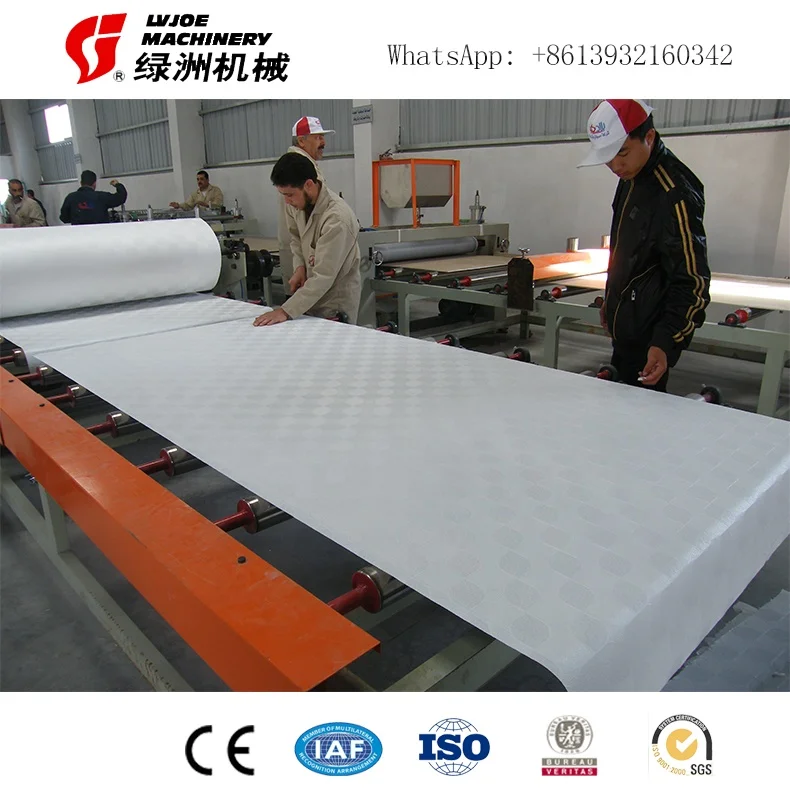 Fully Automatic Gypsum Board PVC Laminating Machine with High