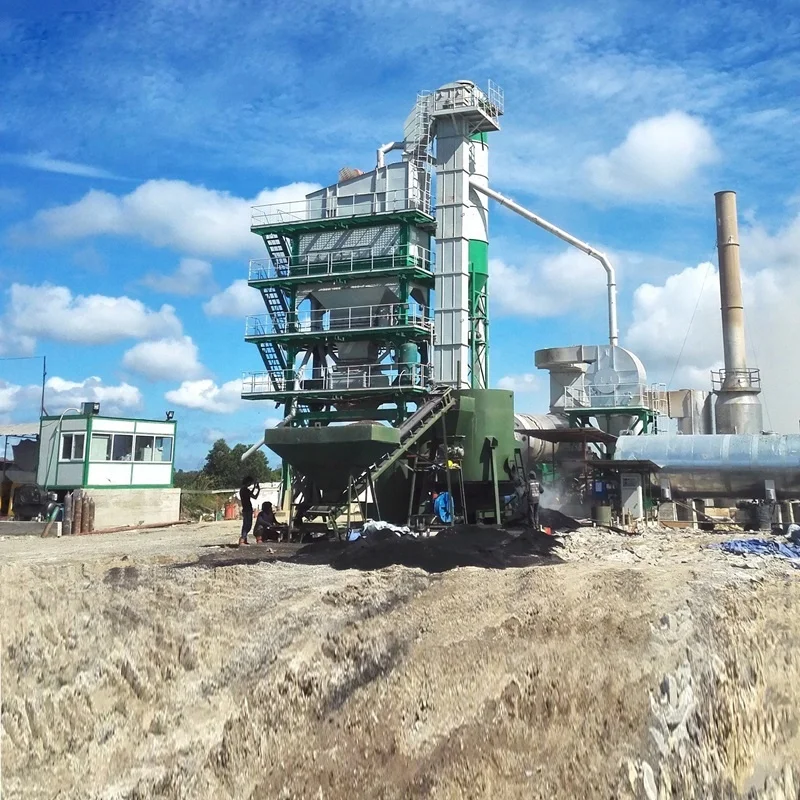 Large Capacity Lb4000 320 Ton Per Hour Hot Asphalt Plant Mixing Machine Bituminous Concrete Mixing Station For Sale